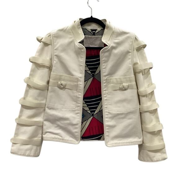 Alix Of Bohemia Jackets & Blazers - Alix Of Bohemia Georgia Knot Limited Edition Jacket Open Front Cotton Size XS